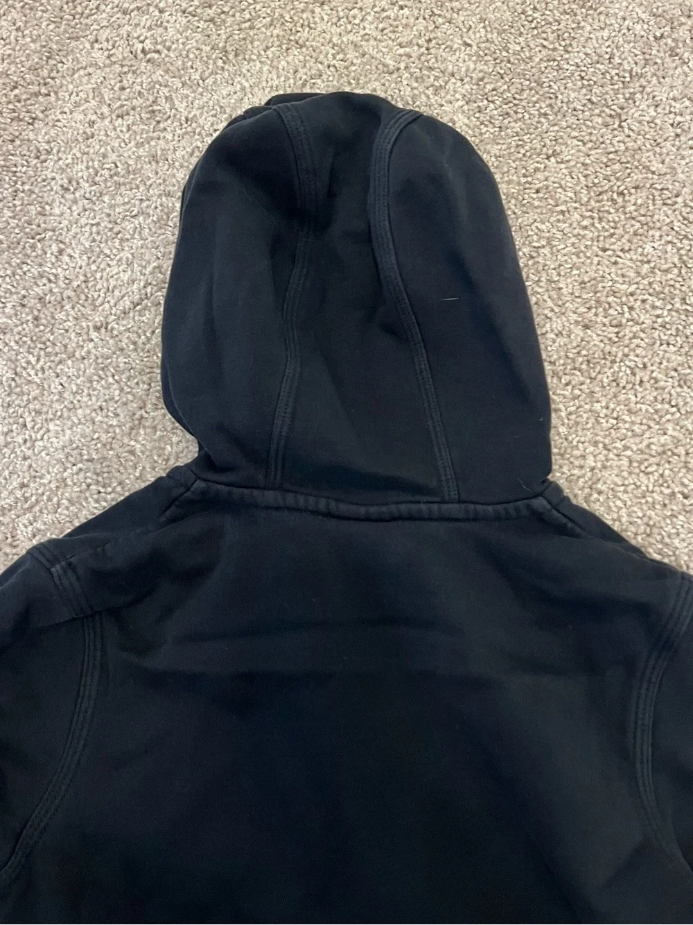 ⚫️NIKE: Boy size M, logo hooded zip-up jacket w/pockets, preowned⚫️